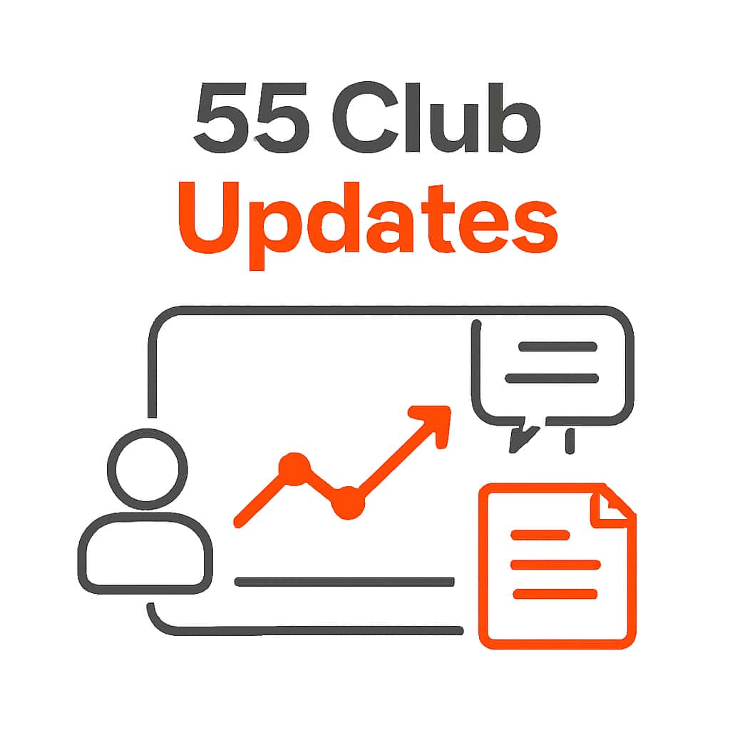Illustration for 55 Club Updates guidance