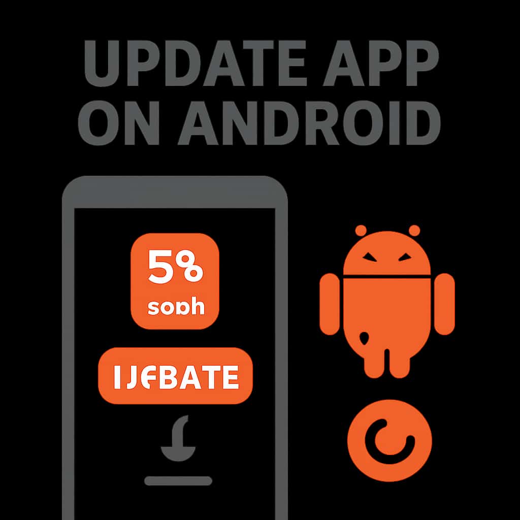 Diagram illustrating the update steps for the 55 Club app.
